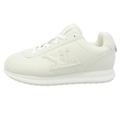 LOUIS VUITTON ルイ・ヴィトン 1AIKF6 buttersoft sneakers バター ソフト ローカット スニーカー ホワイト系 8【極上美品】【中古】