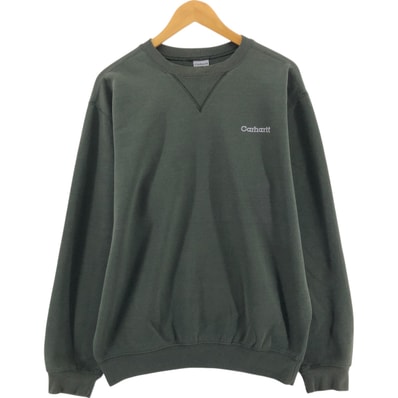 古着 カーハート Carhartt ワンポイントロゴスウェットシャツ トレーナー メンズM相当/eaa543246
