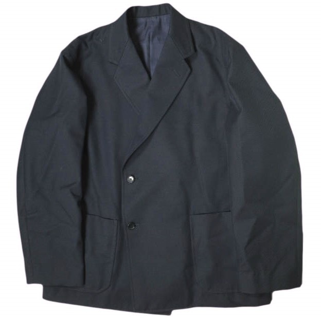 新品 Ernie Palo アーニーパロ 24AW 日本製 WOOL EASY JACKET ウールイージージャケット EP08JK01 46 NAVY ダブルブレスト テーラード 定価92,400円 アウター g20068
