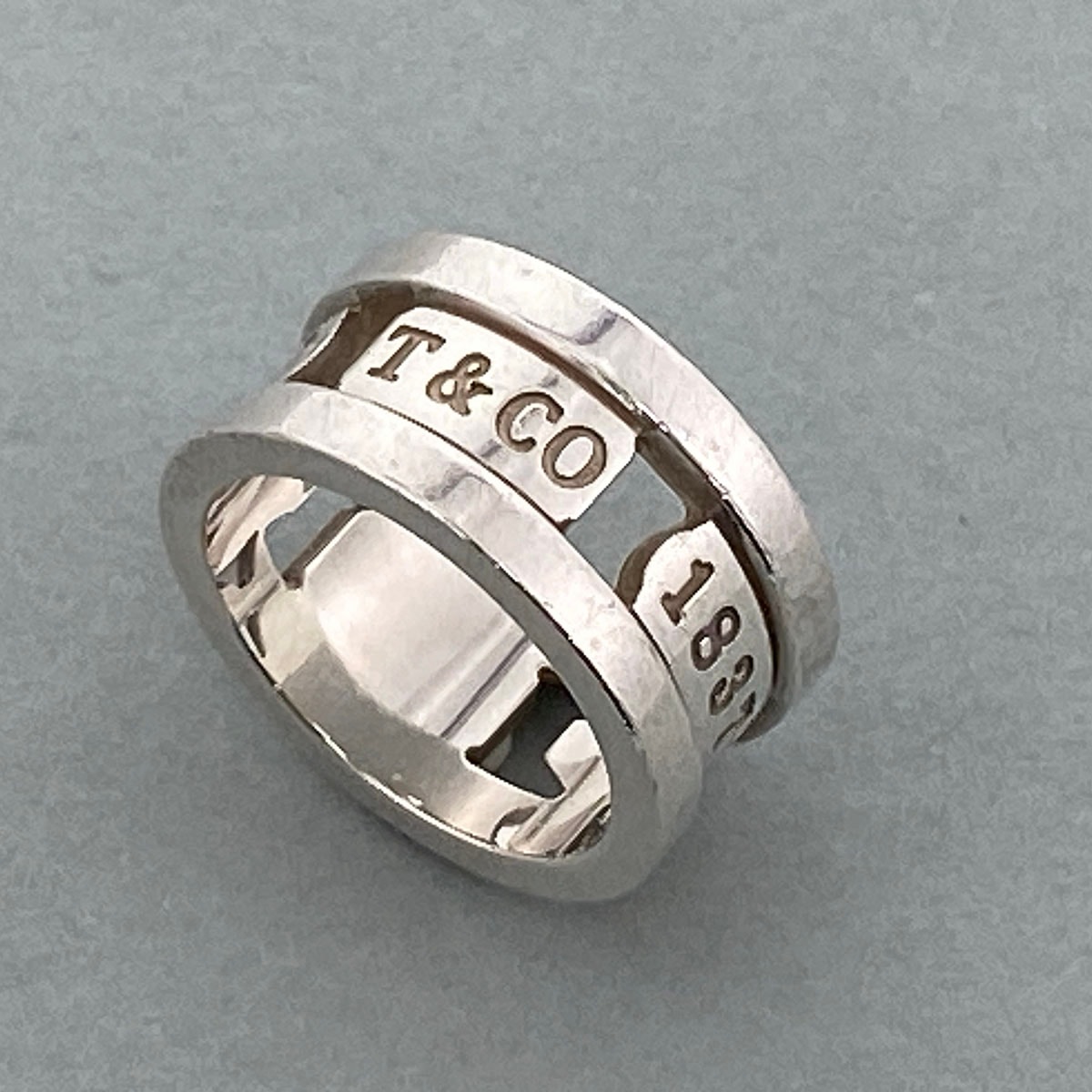 TIFFANY&Co. ティファニー 1837 エレメントリング リング・指輪 シルバー925 シルバー  レディース【中古】
