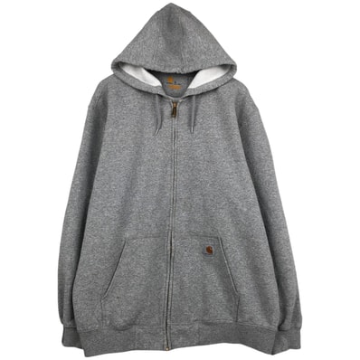 古着 カーハート Carhartt ORIGINAL FIT フルジップスウェットシャツ トレーナー メンズXL相当/eaa614325