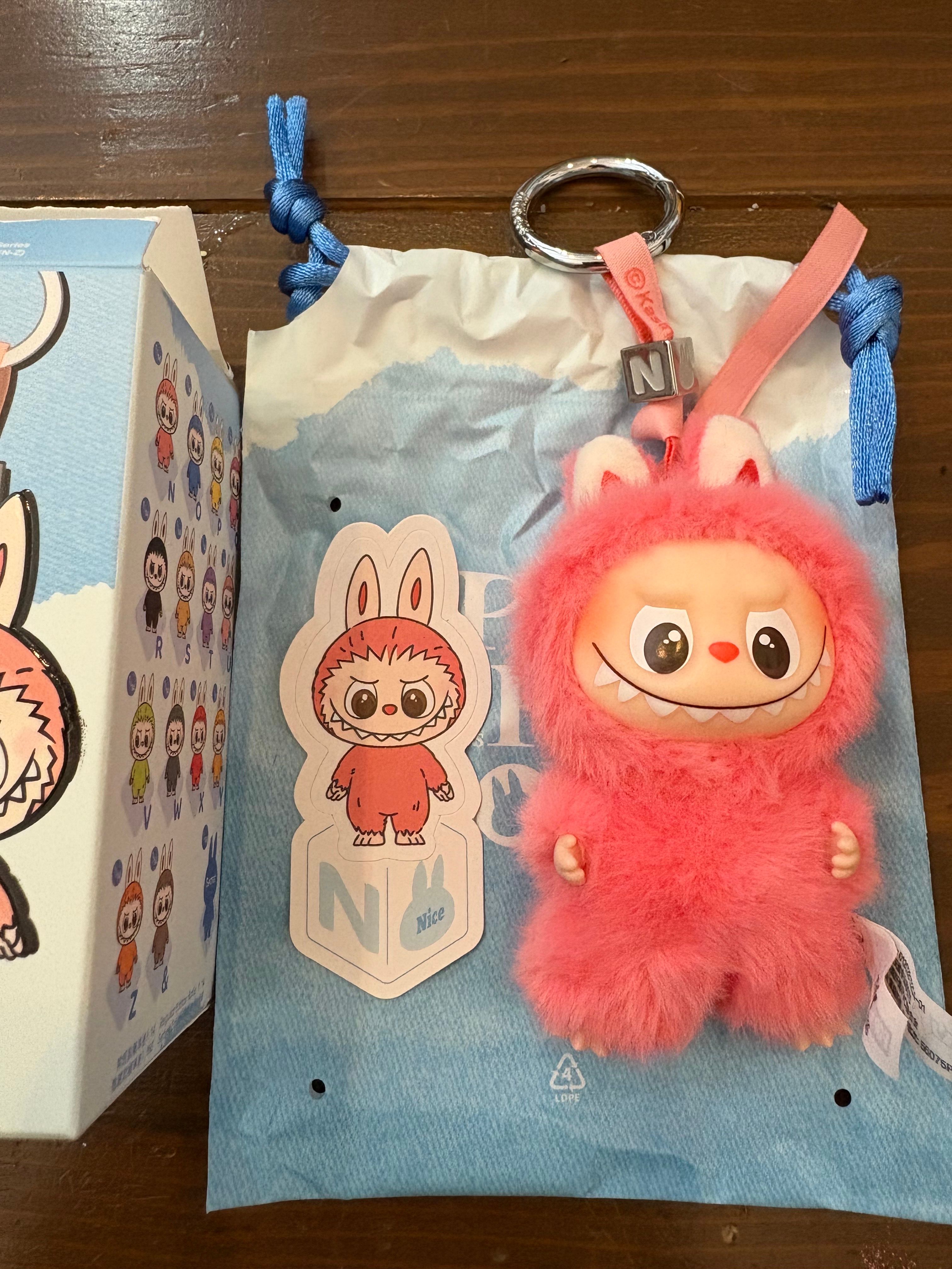 POP MART THE MONSTERS (LABUBU) Pin for Love Series-Vinyl Plush Pendant (N-Z) N