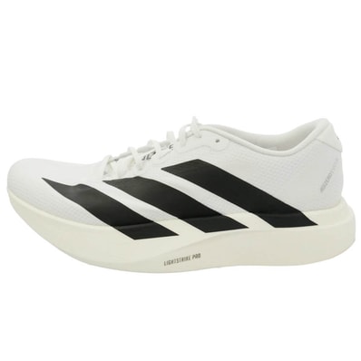 adidas アディダス JR1912 Adizero EVO SL Woven Footwear White Core Black 27.5cm【新古品】【未使用】【中古】