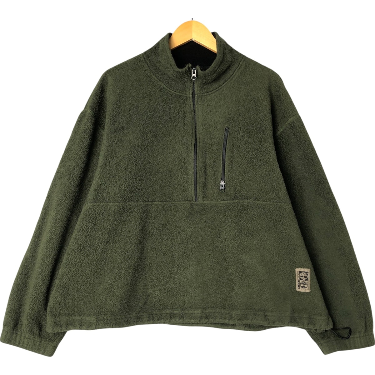 古着 90年代 ティンバーランド Timberland ハーフジップ フリースプルオーバー メンズXL相当 ヴィンテージ/eaa558646