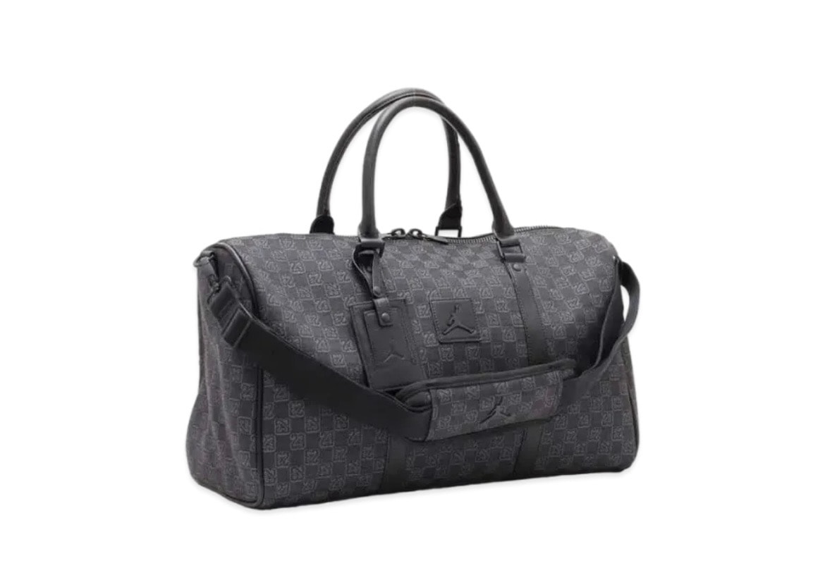 Nike Jordan Monogram Duffle Bag (25L) "Black"