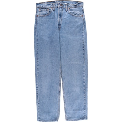 古着 90年代 リーバイス Levi's 505 REGULAR FIT STRAIGHT LEG テーパードデニムパンツ USA製 メンズw33相当 ヴィンテージ/eaa483026