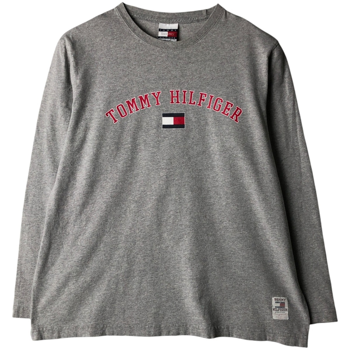 古着 90年代 トミーヒルフィガー TOMMY HILFIGER ロングTシャツ ロンT USA製 メンズXL相当 ヴィンテージ/eaa630649