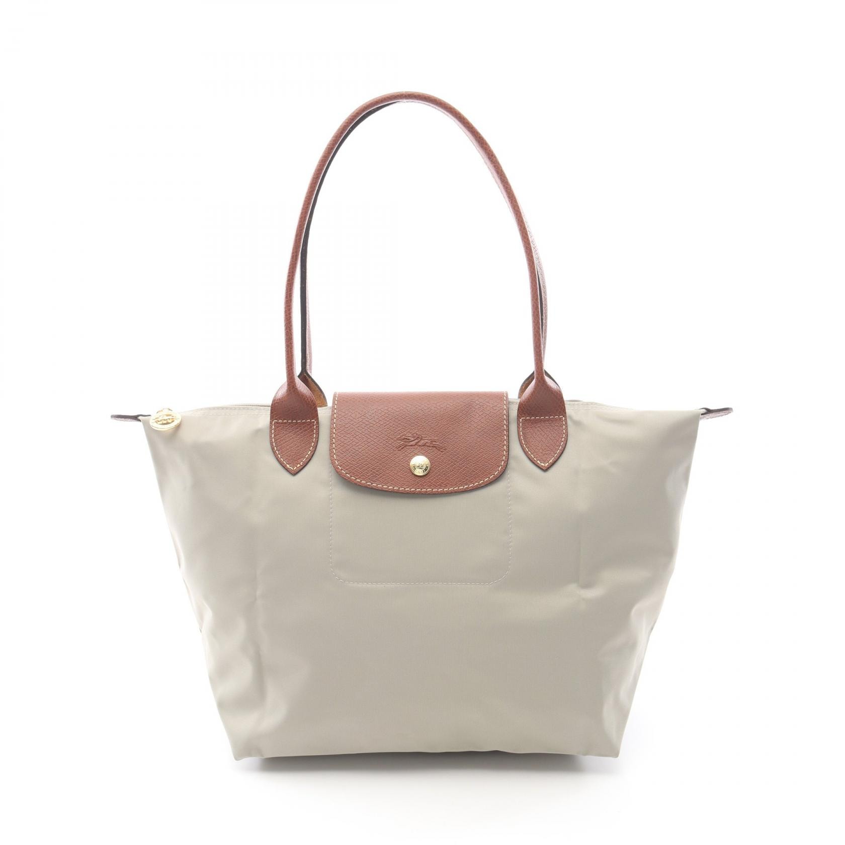 ロンシャン Longchamp LE PLIAGE ORIGINAL M ル プリアージュ オリジナル M トートバッグ バッグ キャンバス レザー レディース グリーン系 / ブラウン系 L2605089349 【新品】