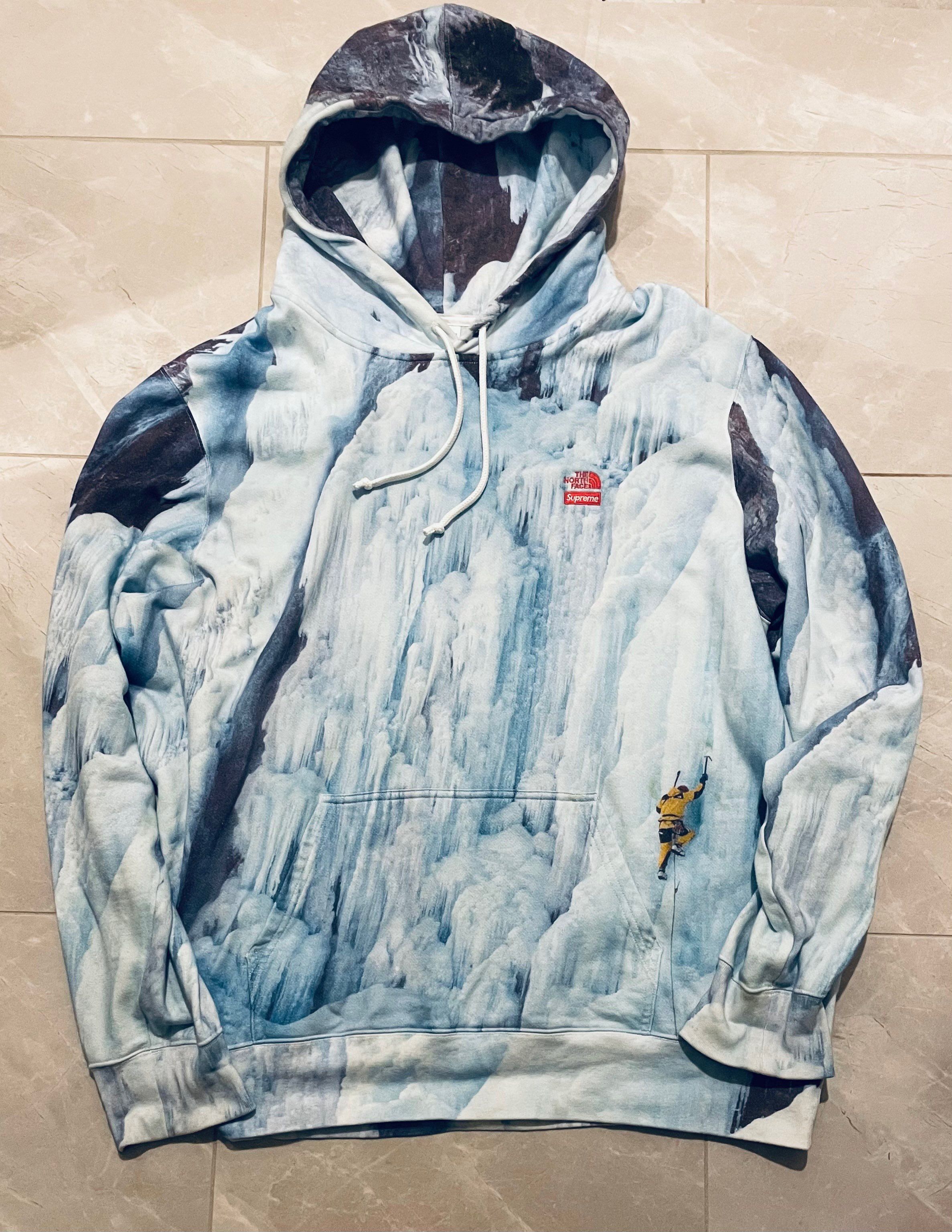Supreme x The North Face Ice Climb Hooded Sweatshirt "Multi"