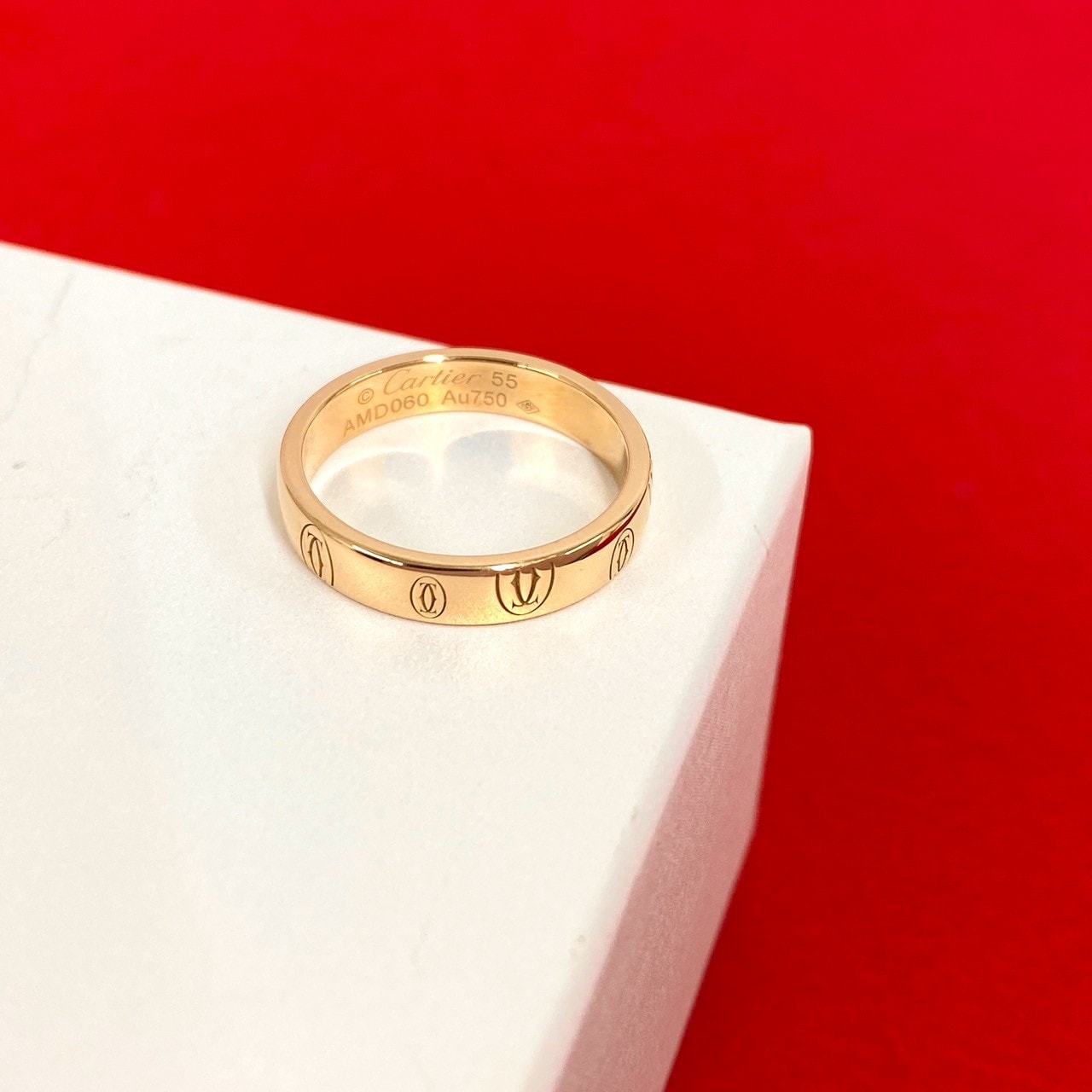 CARTIER カルティエ ハッピーバースデー リング K18ピンクゴールド リング・指輪 15号 ゴールド
23802