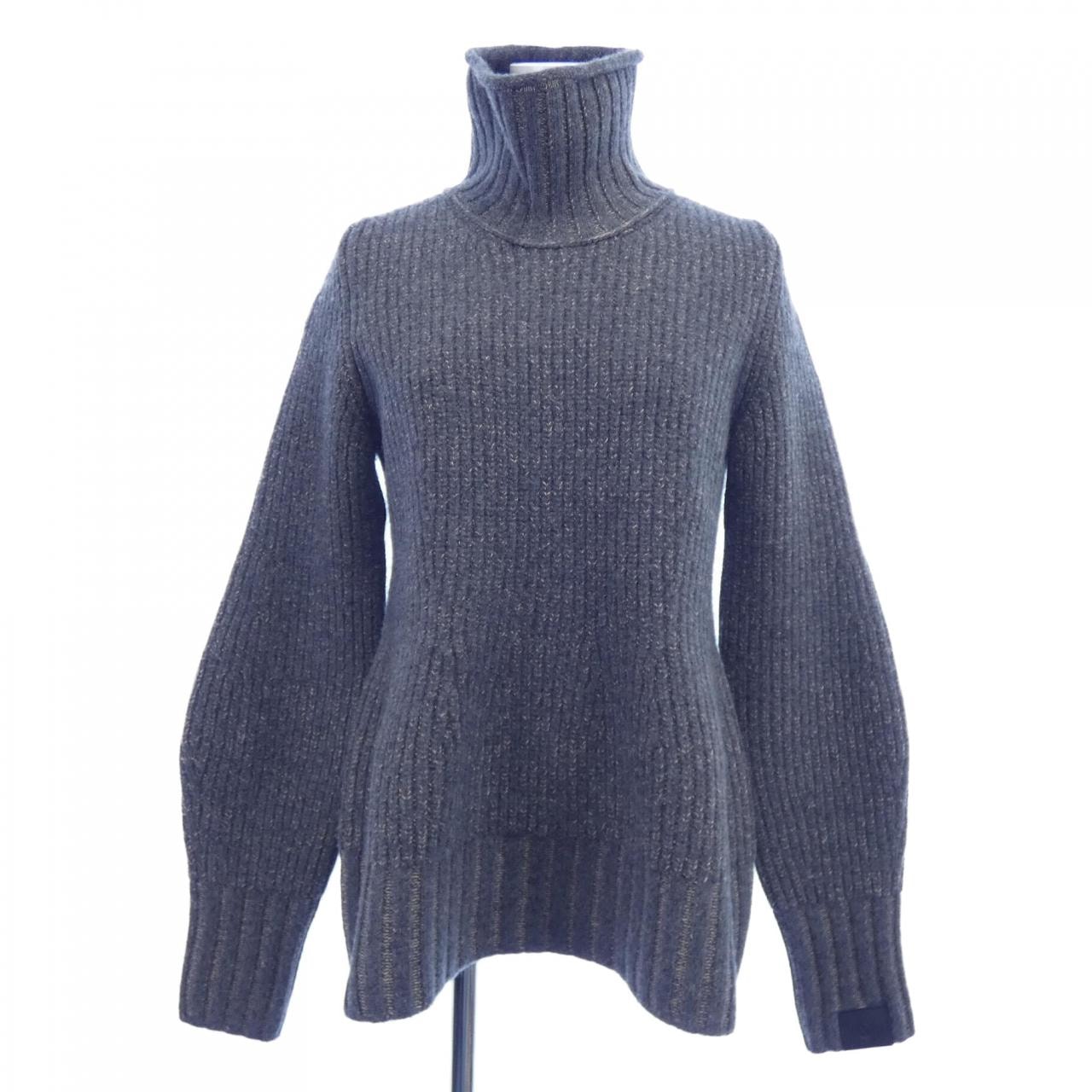 ルイヴィトン LOUIS VUITTON プリーツウエストタートルネックプルオーバー FRKL57QIM ニット