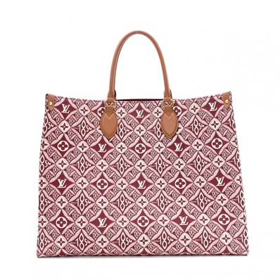 ルイ・ヴィトンオンザゴー GM モノグラム・ジャガード Since 1854