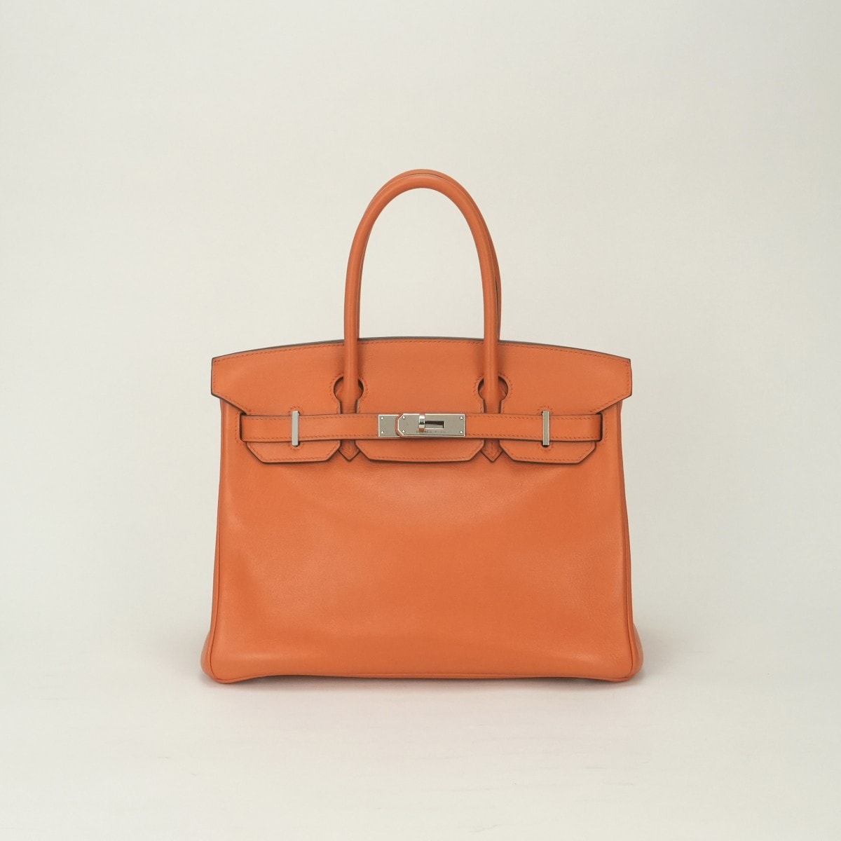 エルメス HERMES バーキン30 バーキン 30 バッグ トートバッグ スイフト オレンジ Orange ルテニウム金具 ハンドバッグ ヴォースイフト