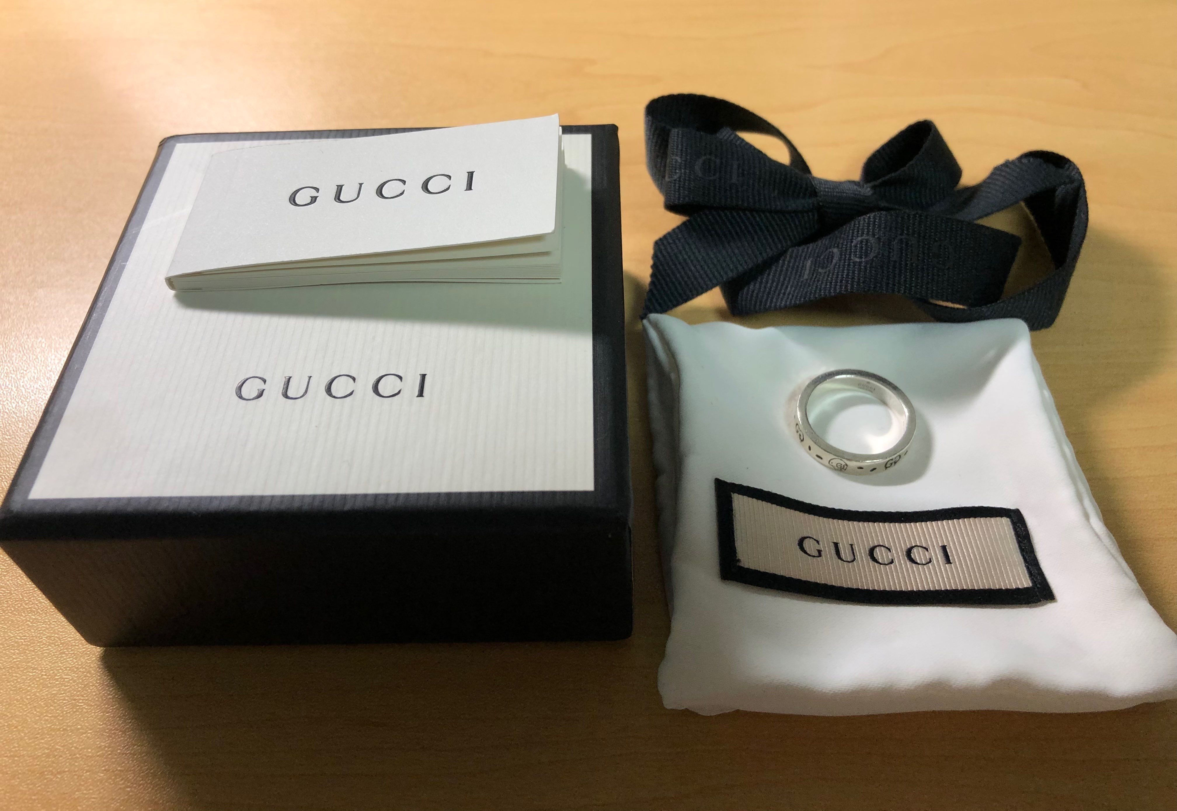 GUCCI Guccighost Ring In Silver