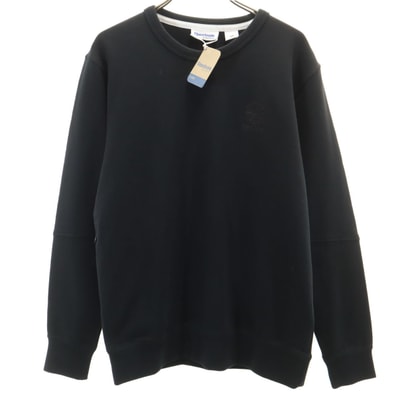 Reebok リーボック 未使用 長袖 スウェット トレーナー M ブラック タグ付き