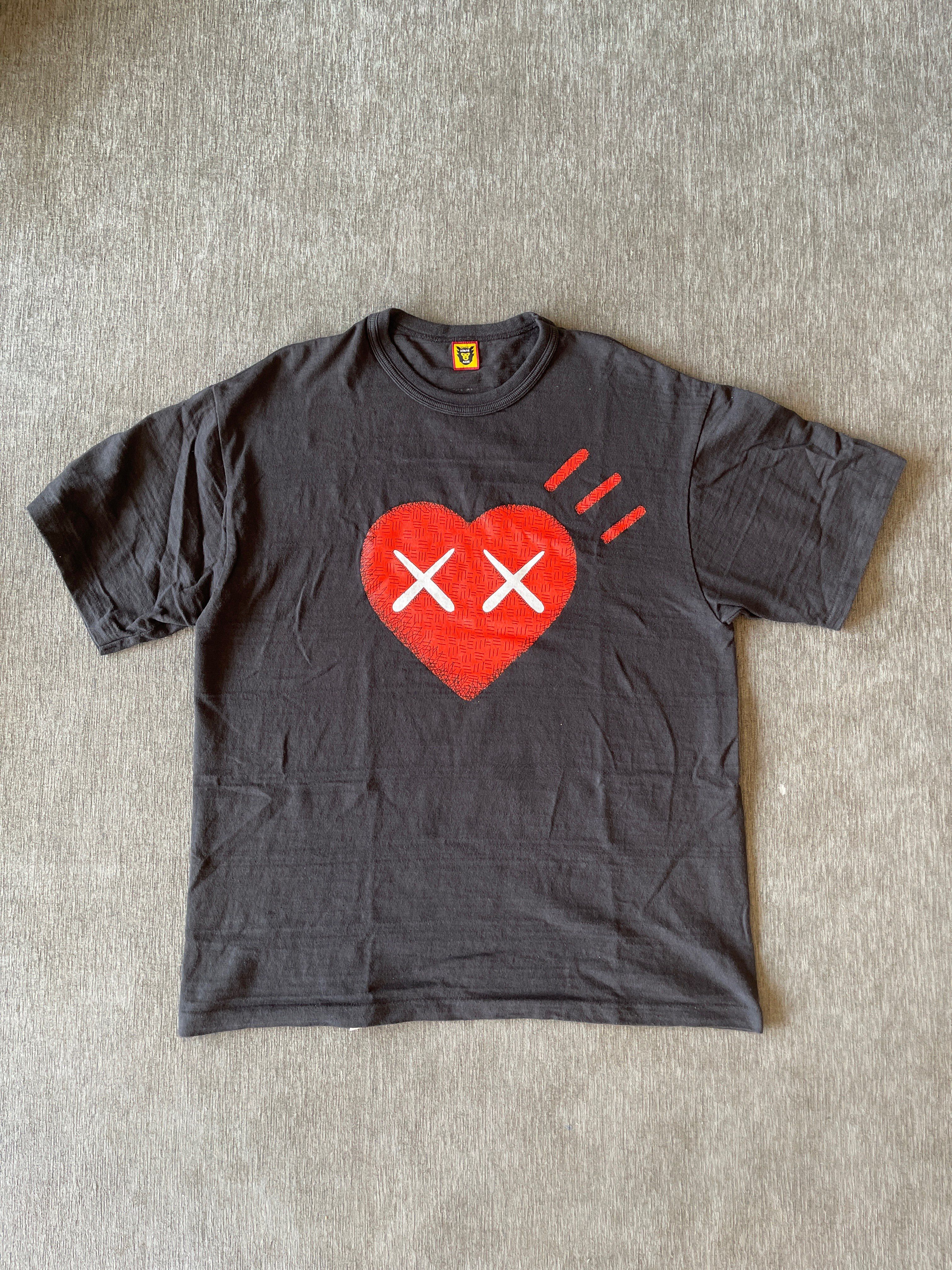 HUMAN MADE x KAWS T-SHRIT #1 "Black"