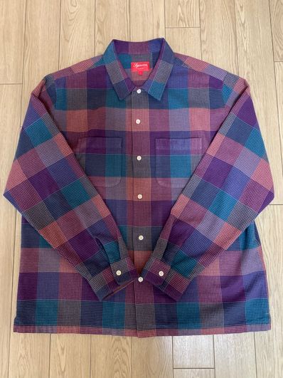 Supreme Plaid Flannel Shirt "Multi" (21FW)