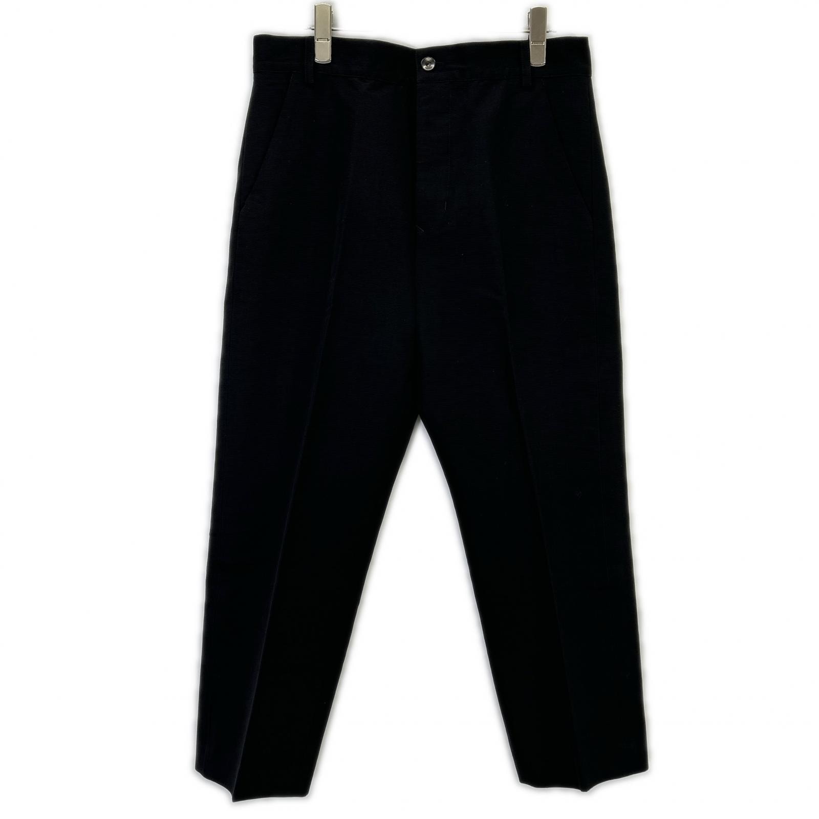 リックオウエンス RR18S5304-CT ブラック ワイドトラウザー 48