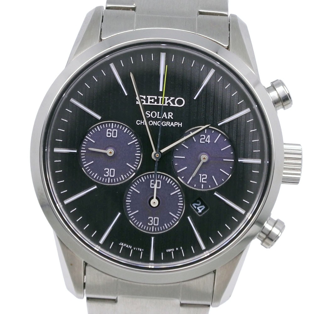 セイコー スピリットスマート ソーラー クロノグラフ SBPY087 メンズ腕時