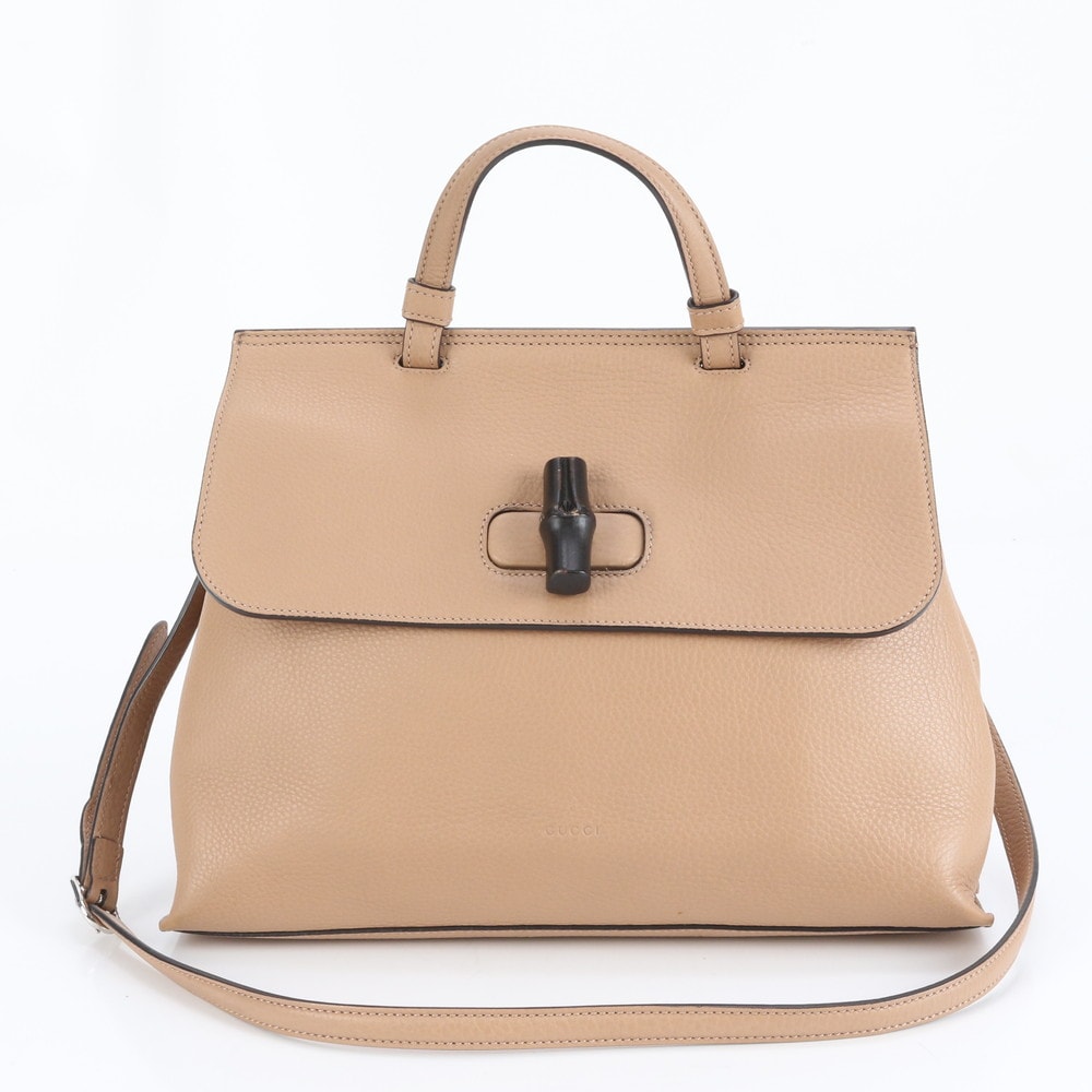 ■極美品 グッチ バンブー バンブー デイリー ターンロック 392013