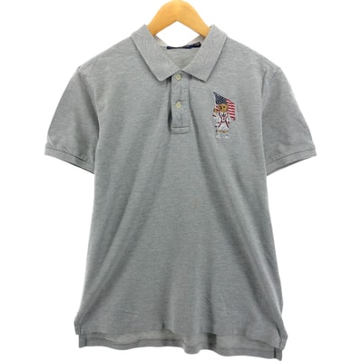 古着 ラルフローレン Ralph Lauren POLO RALPH LAUREN ポロベア 半袖 ポロシャツ メンズM相当/eaa554642