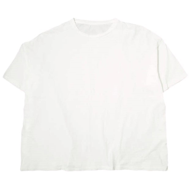 Pilgrim Surf+Supply ピルグリム サーフ+サプライ 22SS 日本製 オーバーサイズクルーネックカットソー 37-04-0160-101 0(S) ホワイト BEAMS 半袖 Tシャツ トップス g21684