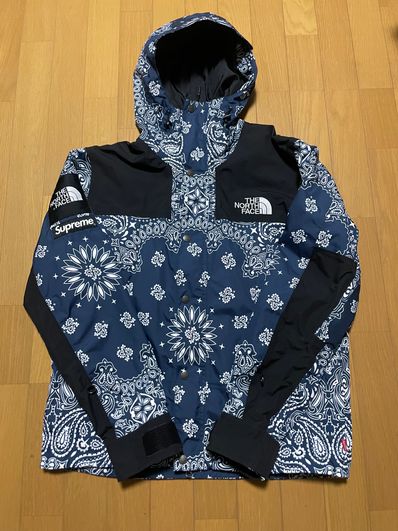 Supreme The North Face Bandana Mountain Parka "Navy"