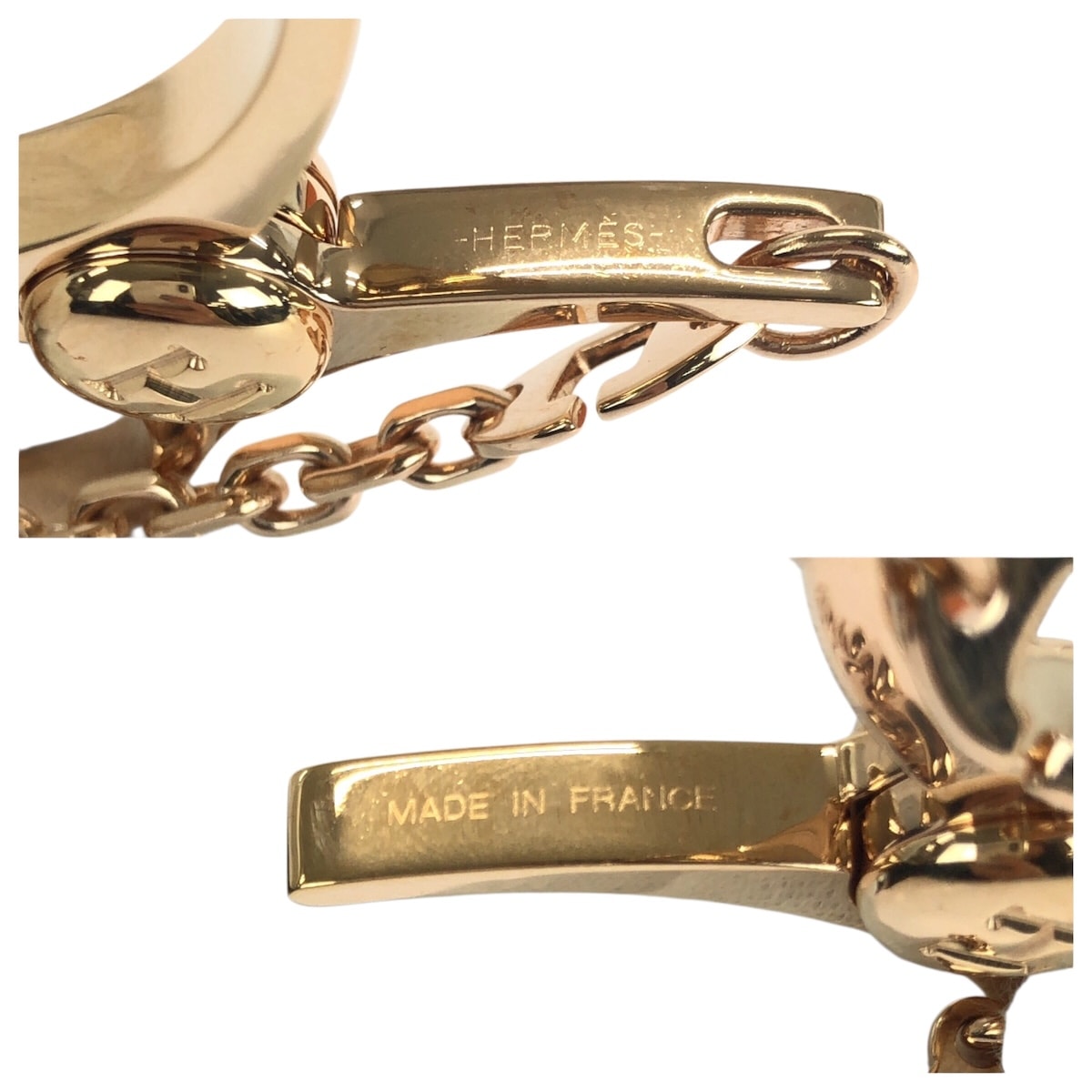 【未使用】HERMESエルメスグローブホルダー ローズゴールド A+ (新品・未使用(ワケあり))】新品未使用 HERMES エルメス グローブ