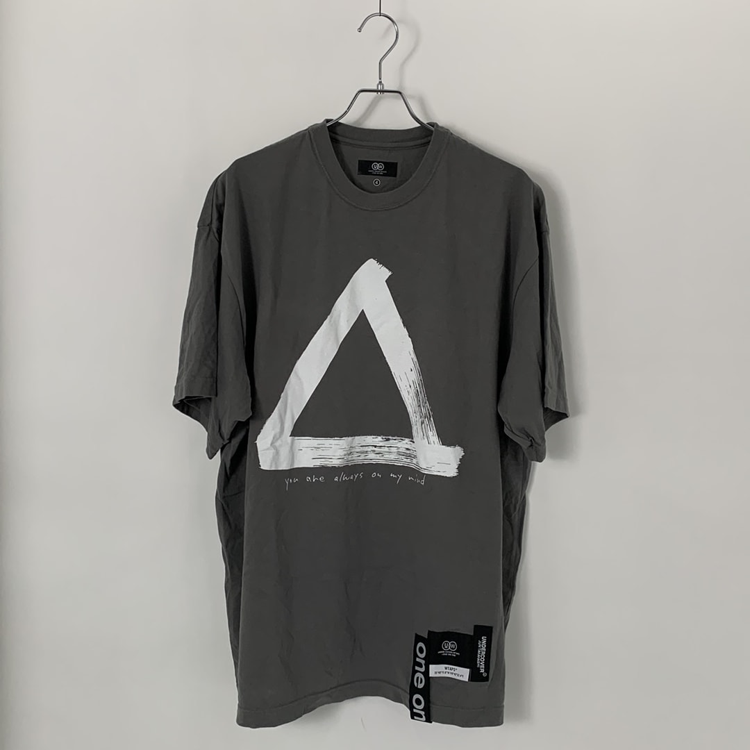 WTAPS x UNDERCOVER Individuality / SS / Cotton "Charcoal" 251ZUUCD-CSM06S / UC2E9802-5