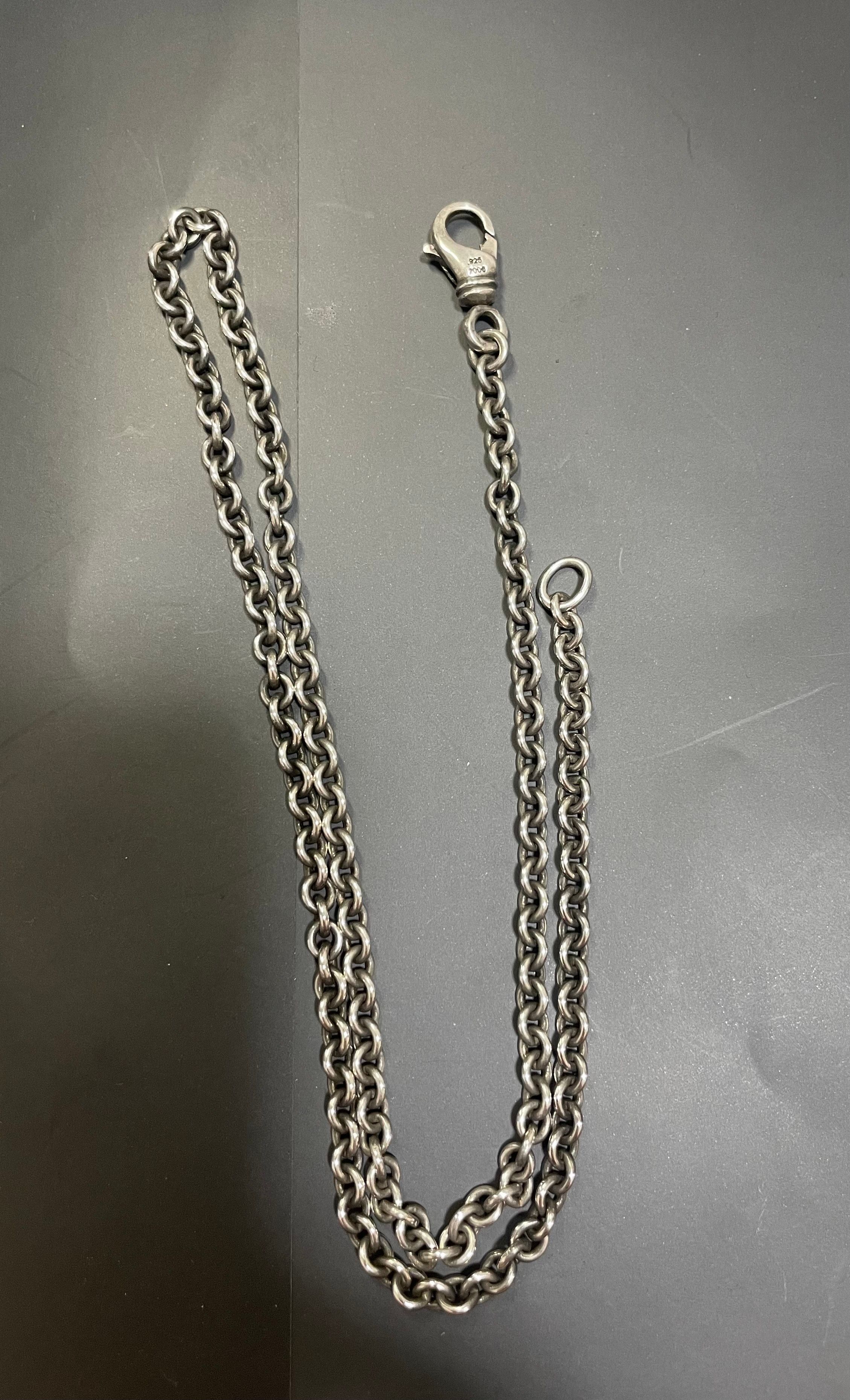 Chrome Hearts NE Chain Necklace "Silver"