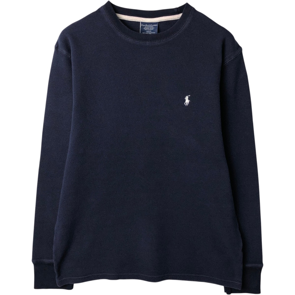 古着 ラルフローレン Ralph Lauren POLO RALPH LAUREN SLEEPWEAR サーマルロンT ワッフル メンズM相当/eaa632198