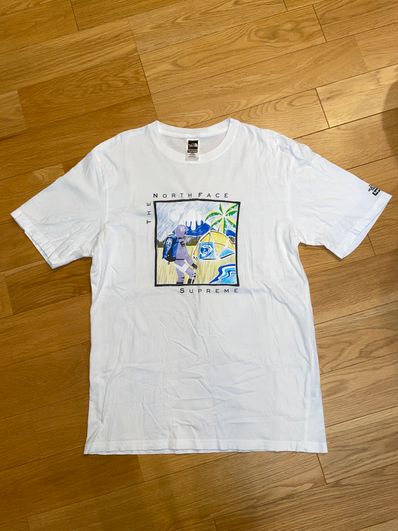 Supreme x The North Face Sketch S/S Top "White"