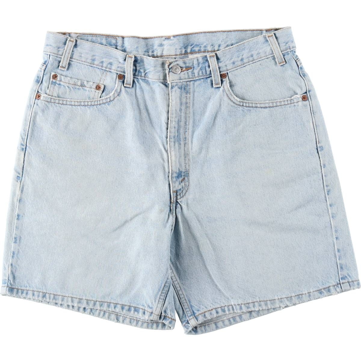古着 00年代 リーバイス Levi's 550 RELAXED FIT デニムショーツ ショートパンツ メンズw35相当/eaa656877