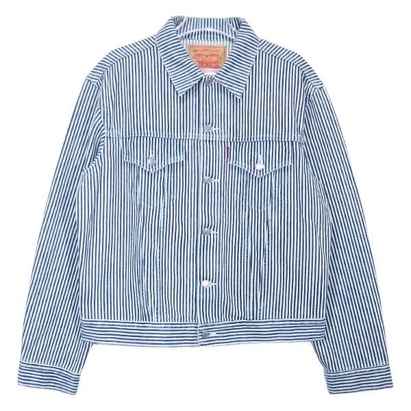 LEVI'S x NIGO 557XX Hickory Stripe Trucker Jacket "Indigo"