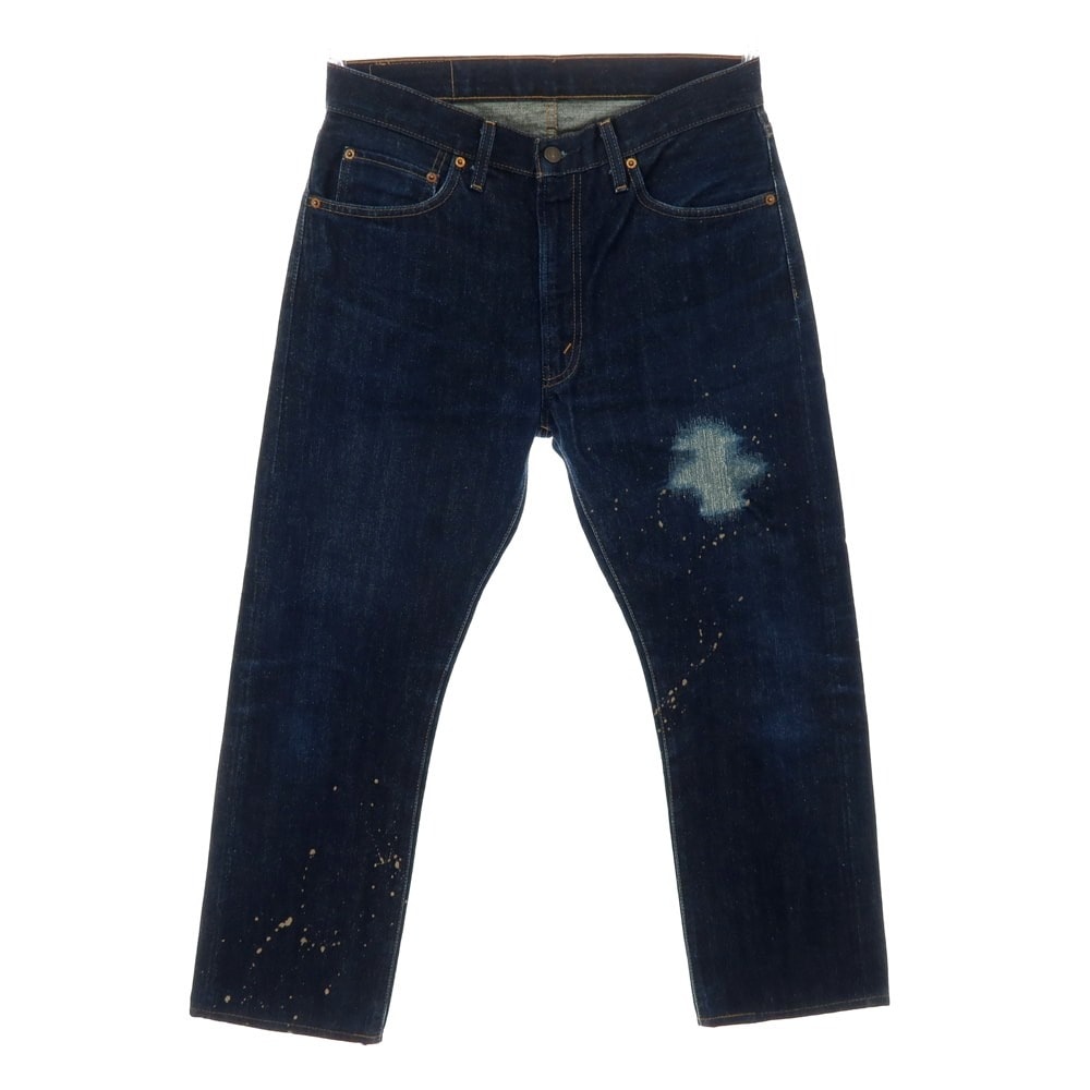 【中古】リーバイスビンテージクロージング LEVI'S VINTAGE CLOTHING 505 1967年モデル デニムパンツ ネイビー【サイズ33】【メンズ】