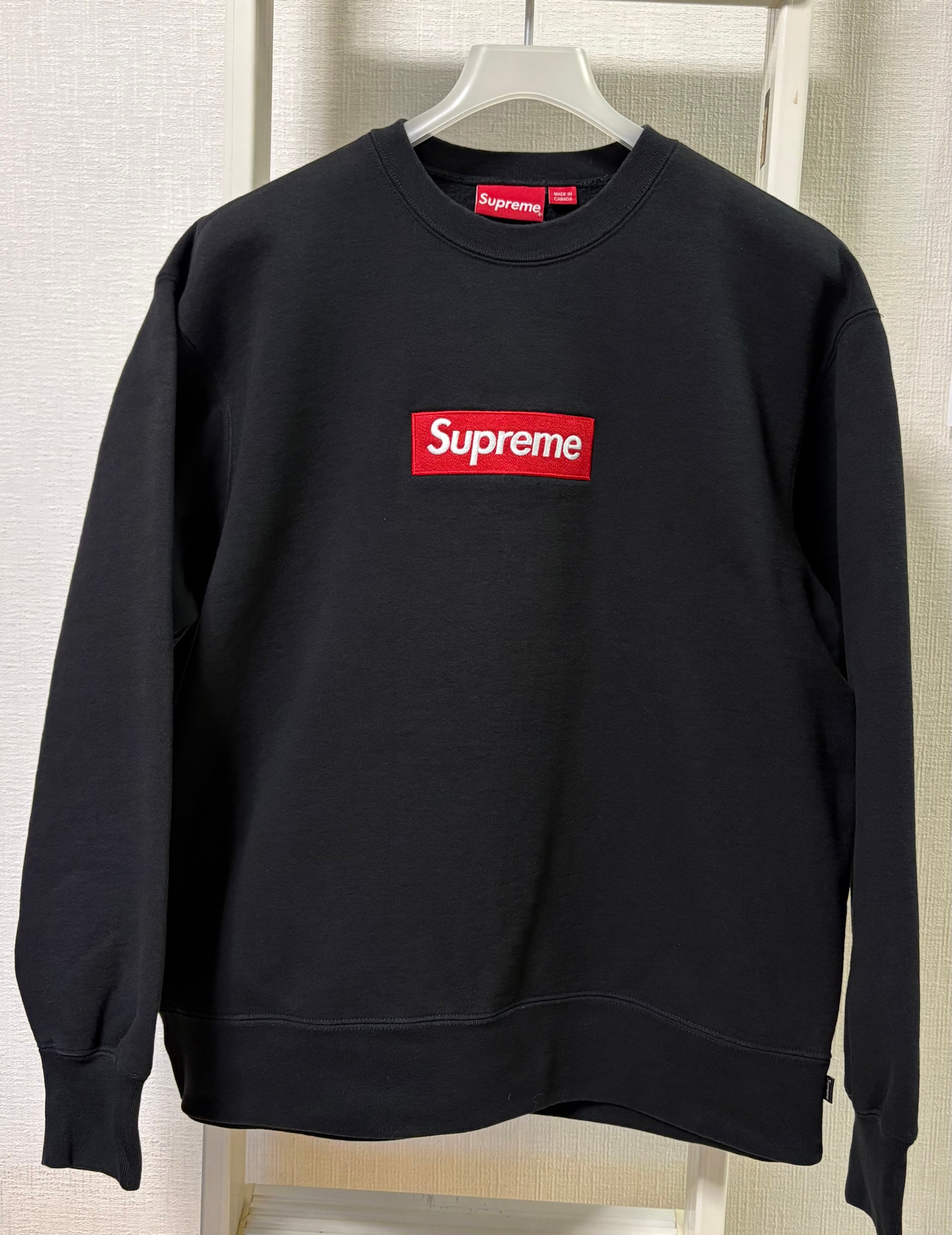 Supreme Box Logo Crewneck "Black" (22FW)