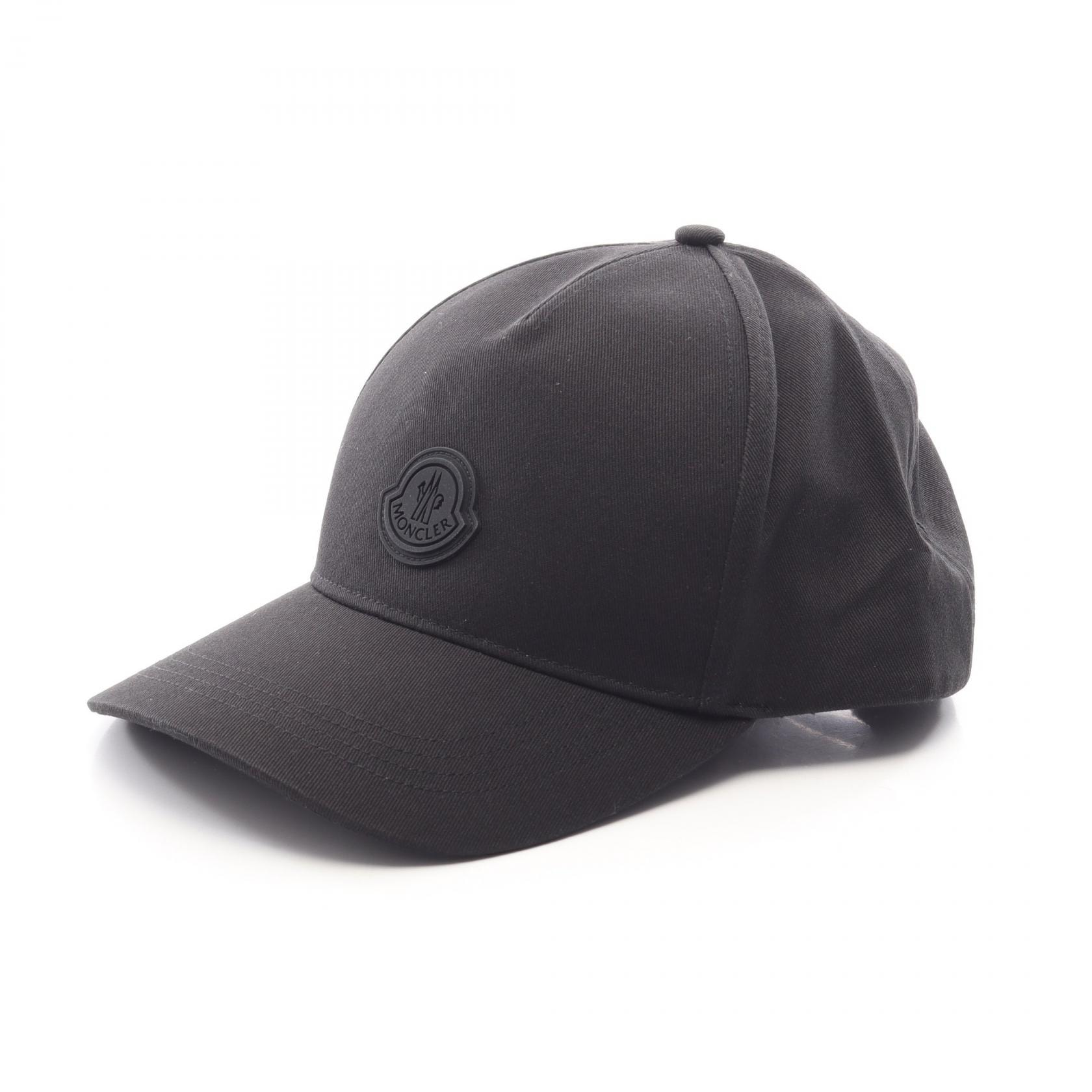 モンクレール MONCLER ロゴ キャップ 帽子 コットン レディース ブラック系 L20913B00025999 【新品】
