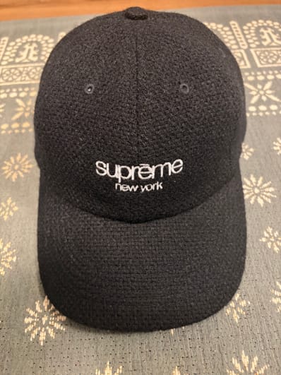 Supreme x Harris Tweed 6-Panel "Black"