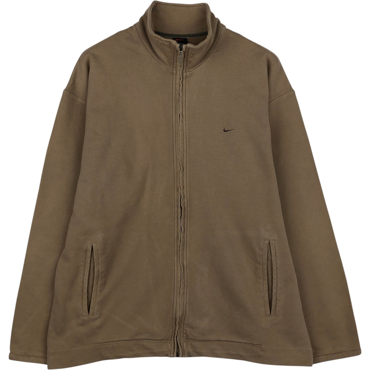 古着 90~80年代 ナイキ NIKE フルジップスウェットシャツ トレーナー メンズL相当 フルジップ ヴィンテージ/eaa631051