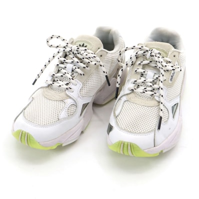 adidas Originals アディダスオリジナルス エミ コラボ ファルコン スニーカー 22.5 ホワイト x emmi EE9696