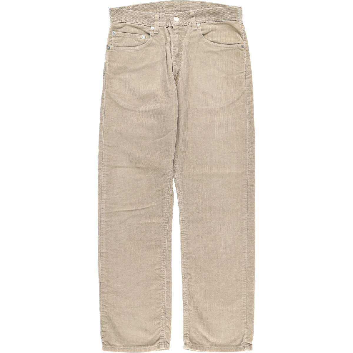古着 00年代 リーバイス Levi's 505 REGULAR FIT STRAIGHT LEG コーデュロイパンツ メンズw32相当/eaa616371