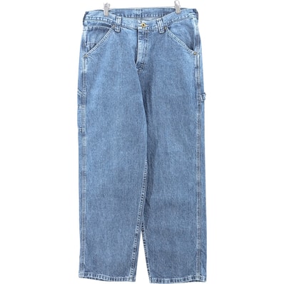 古着 リー Lee DUNGAREES デニムペインターパンツ メンズw34相当/eaa480871