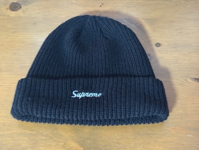 Supreme Loose Gauge Beanie "Black"(FW24)