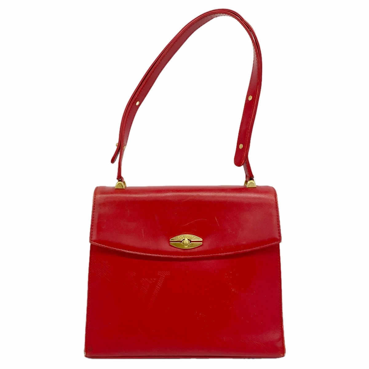 ★SALE【6db1465-k】ルイヴィトン ショルダーバッグ オペラ スパルタ M63947 レッド【中古】レディース