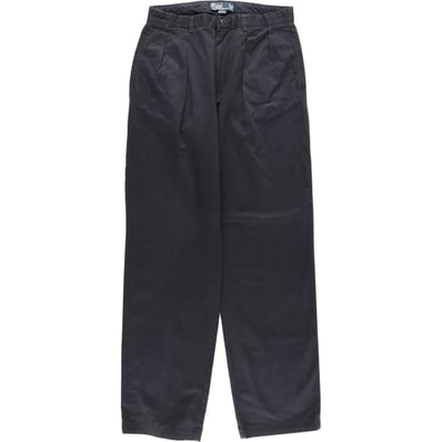 古着 ラルフローレン Ralph Lauren POLO by Ralph Lauren ANDREW PANT ツータック チノパンツ メンズw32相当/eaa477342