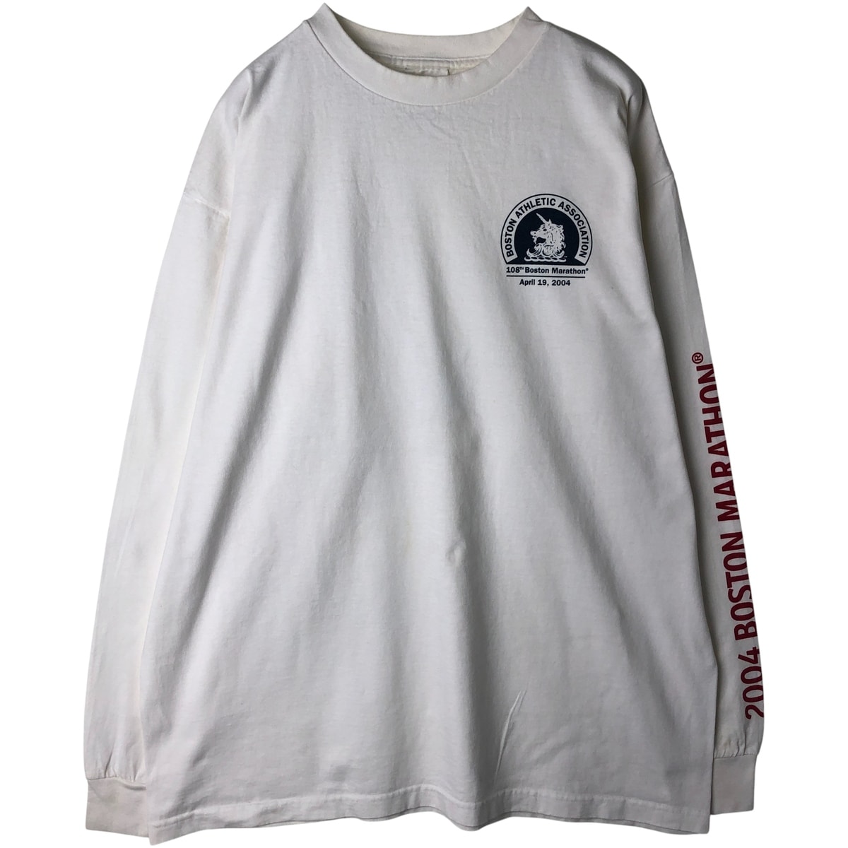 古着 アディダス adidas ロングTシャツ ロンT USA製 メンズXL相当/eaa458844