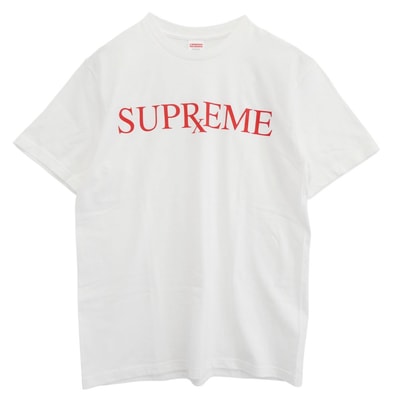Supreme シュプリーム Tシャツ 25AW RX Tee アールエックス ロゴ 半袖 Tシャツ ホワイト系 M【美品】【中古】