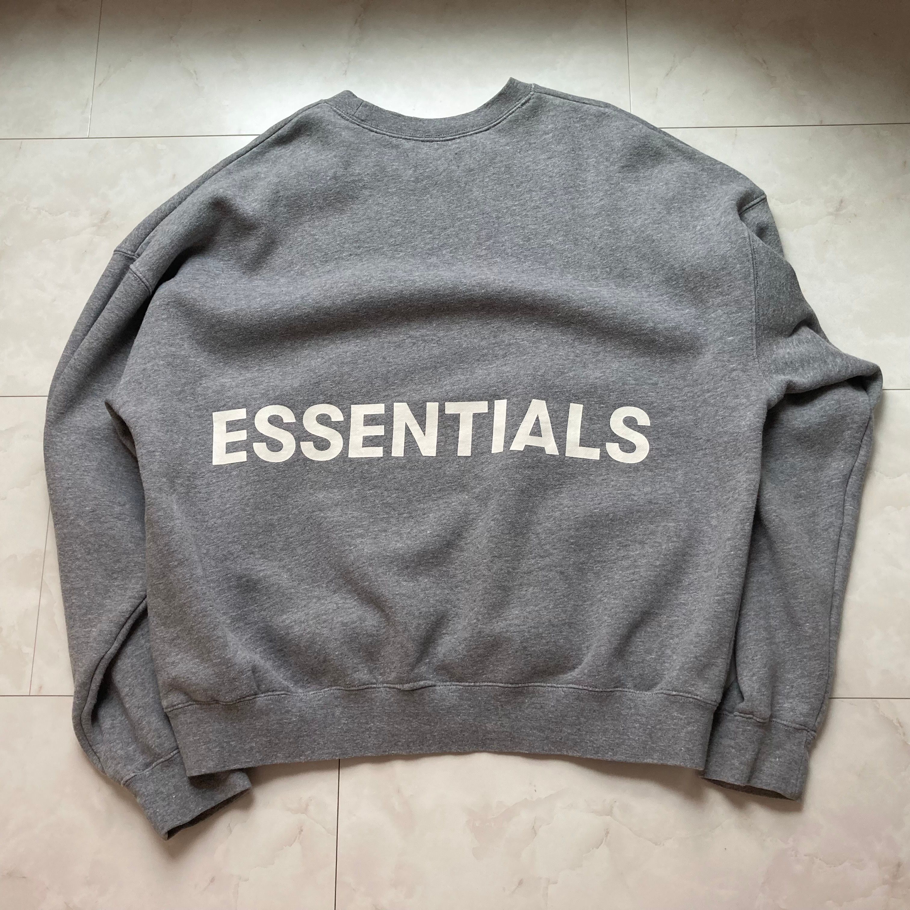 FEAR OF GOD Essentials Crew Neck Sweatshirt "Grey"