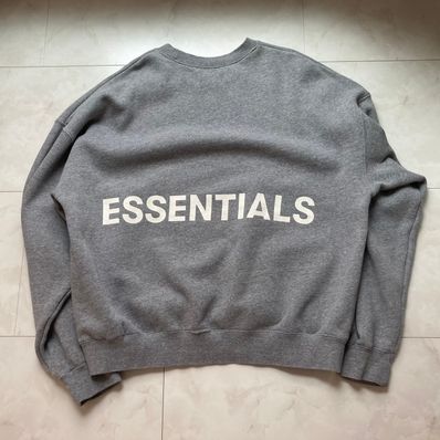 FEAR OF GOD Essentials Crew Neck Sweatshirt "Grey"