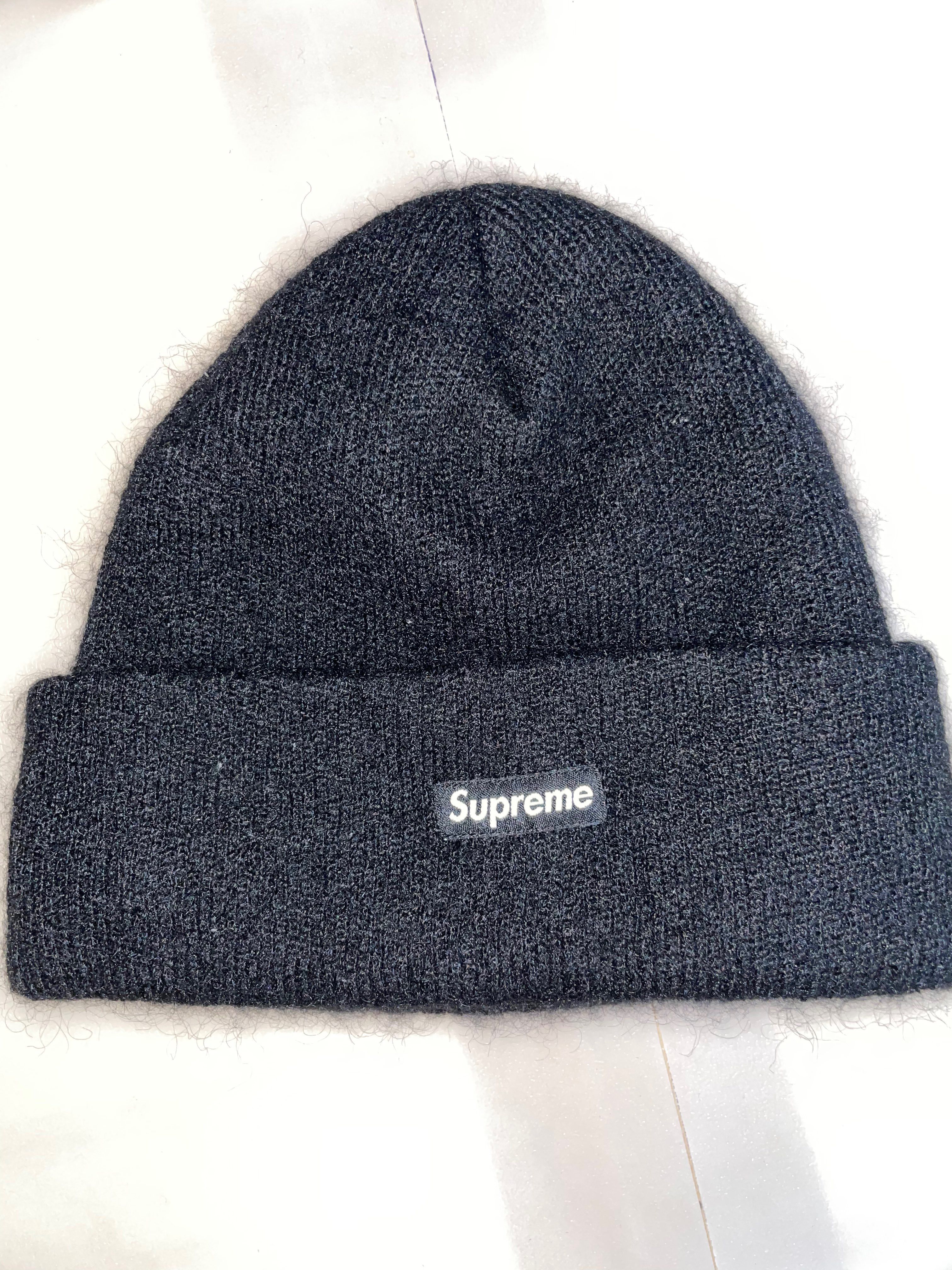 Supreme Mohair Beanie "Black" (20FW)